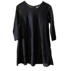 A&F Abercrombie & Fitch lined navy lace mini dress in EUC Size Small​​​